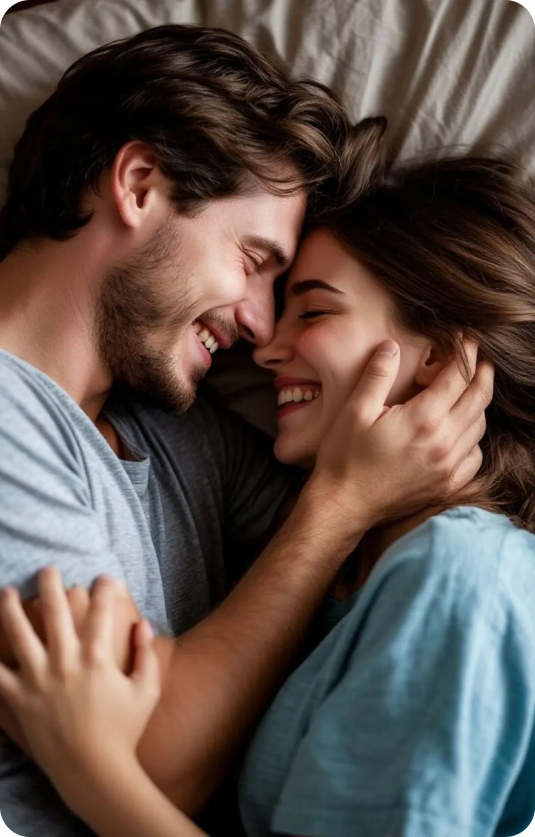 Couple representing who this test is for and when to test