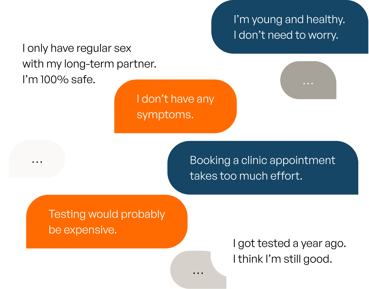 Common reasons people skip STI testing